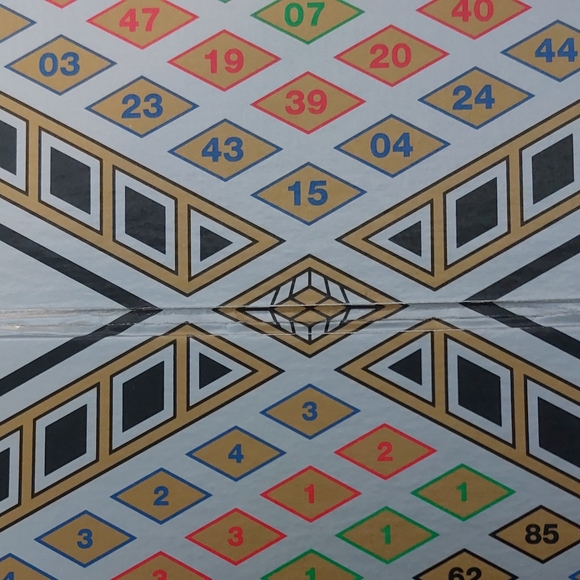 RARE 1989 Beauty Board Lotto Losange Help You Pick Your Lotto Numbers - Picture 6 of 10